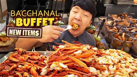 NEW ITEMS! All You Can Eat BACCHANAL BUFFET FOOD .